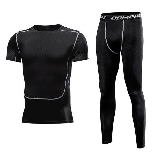 Fitness Compression Suits Running Set