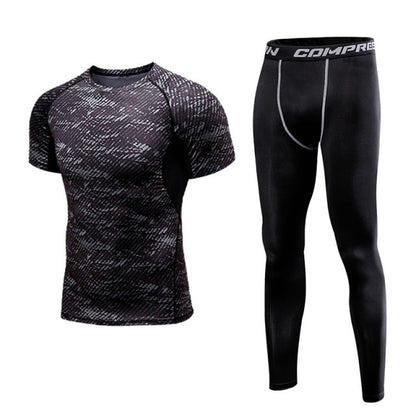 Fitness Compression Suits Running Set