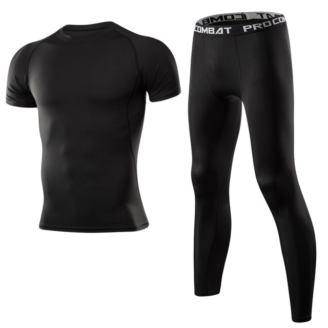 Fitness Compression Suits Running Set