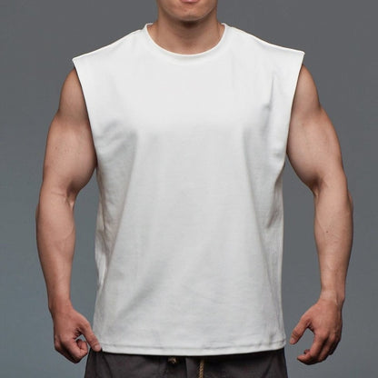 Man Tank Top Broad Shoulder Vest