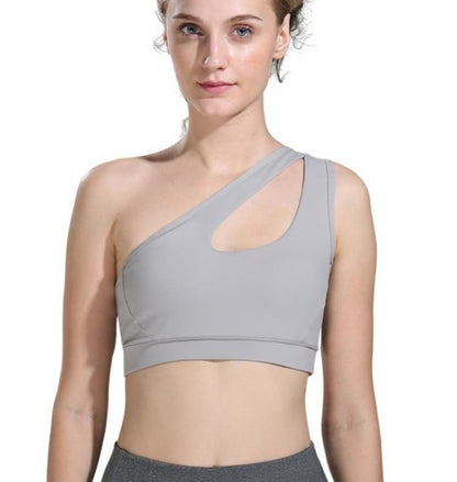 Sexy One Shoulder Yoga Bras