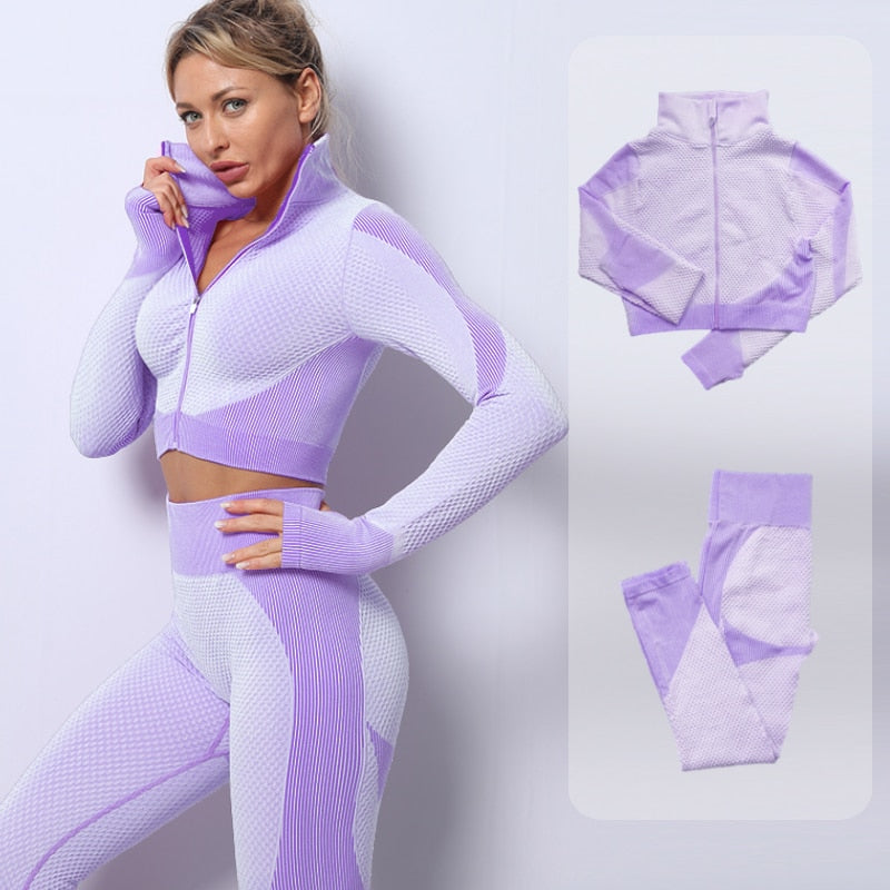 Seamless Women Yoga Sets